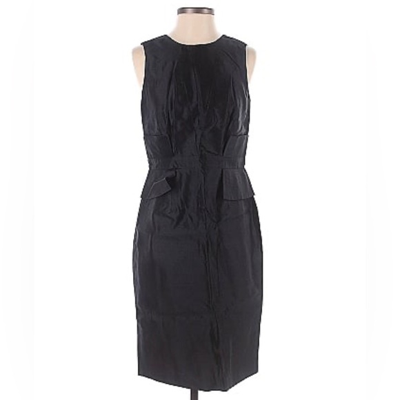 Eccoci Black Sheath Dress Sz 2 - Picture 1 of 6